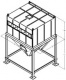 Recirculation cyclone cell systems