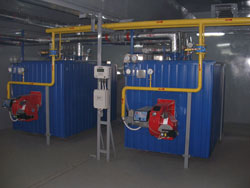 Block - modular hot water boilers type