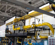 Hot-water boilers-oil automated
